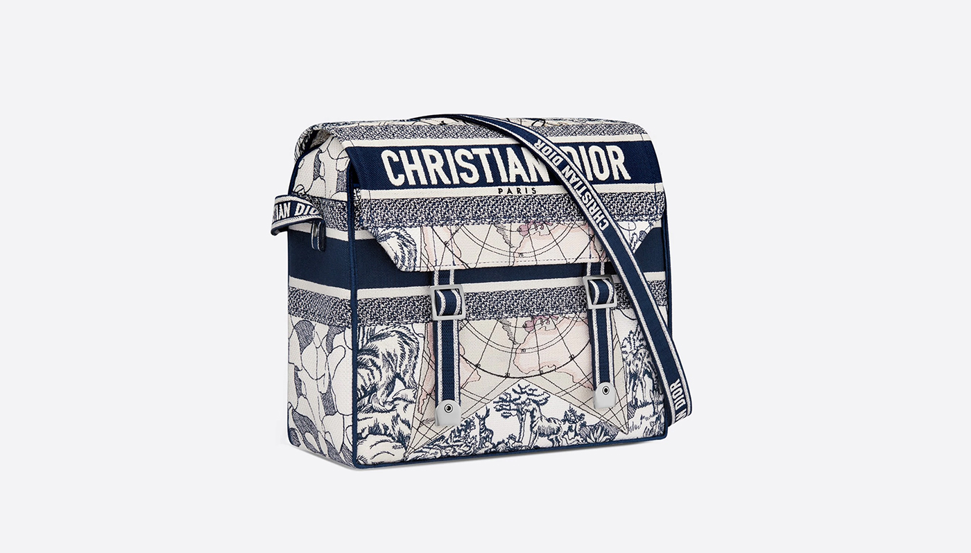 Dior around the world tote cheap